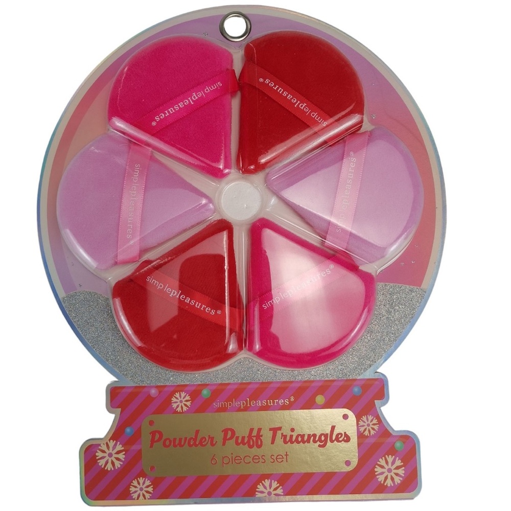 4/$20 Powder Puff Triangles Set